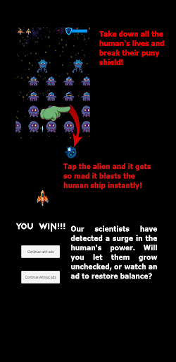 Revenge Galaxy — partida en acción